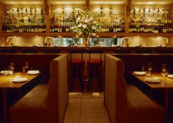 restaurant bar interior day