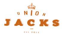Union Jacks Vday menu logo
